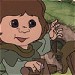image from the Rankin + Bass cartoon of the Return of the King
