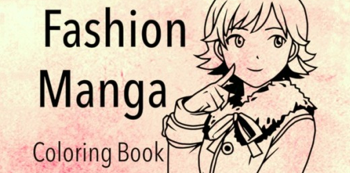 Fashion Manga Coloring Book